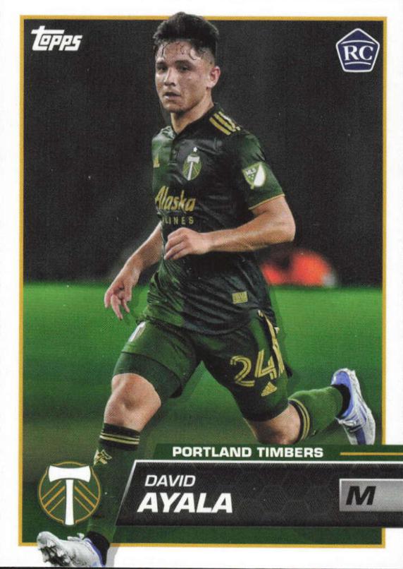 David Ayala #2 Soccer Cards 2023 Topps MLS