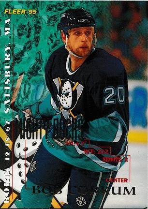 Bob Corkum #2 Hockey Cards 1994 Fleer