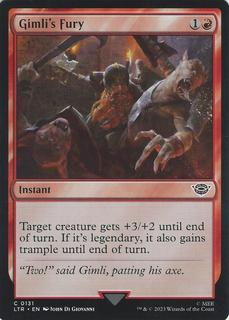 Gimli's Fury