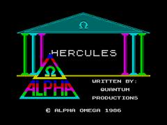 Loading Screen | Hercules ZX Spectrum
