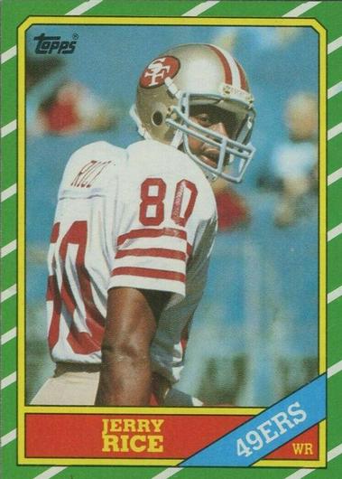 Jerry Rice #161 Cover Art