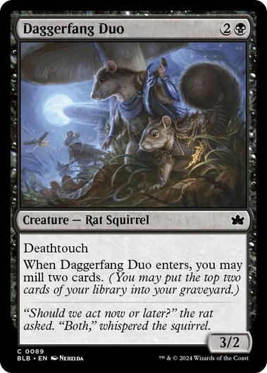 Daggerfang Duo #89 Cover Art