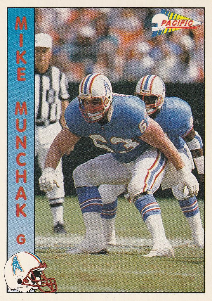 Mike Munchak #438 1992 Pacific Football