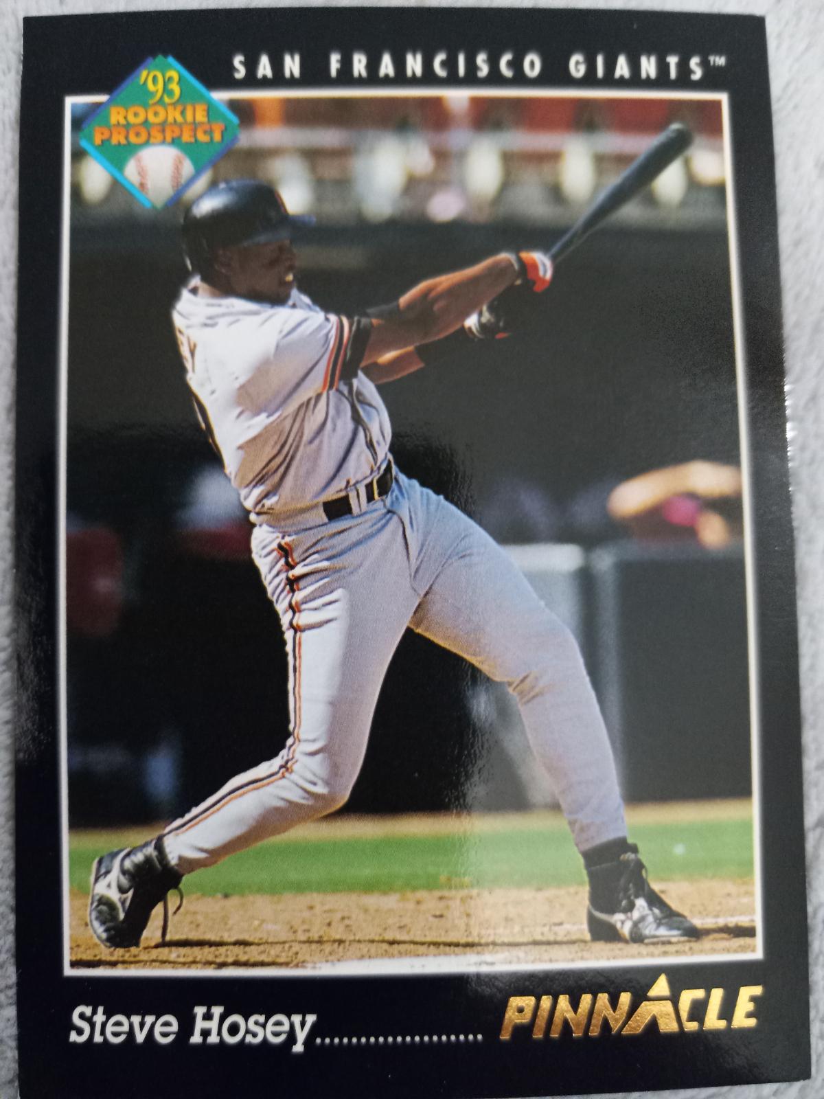 steve hosey #253 Baseball Cards 1993 Pinnacle