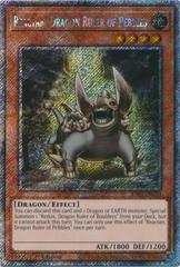 Reactan, Dragon Ruler of Pebbles [Platinum Secret Rare] RA03-EN254