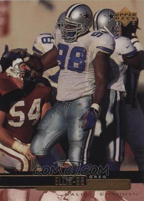 Greg Ellis #64 1999 Upper Deck Football