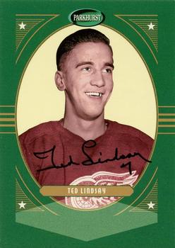 Ted Lindsay #PA-39 2001-02 Parkhurst Hockey Autographs