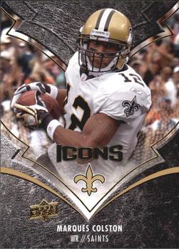 Marques Colston #63 Football Cards 2008 Upper Deck Icons