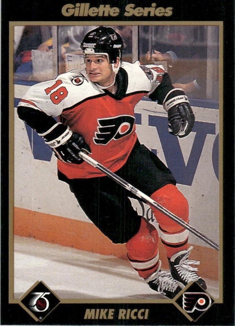 Mike Ricci #32 1991 Gillette Series Hockey