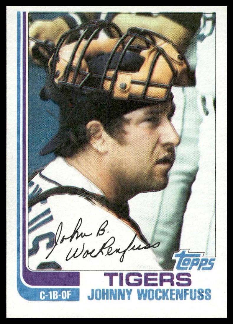 1982 Topps Johnny Wockenfuss #629 card