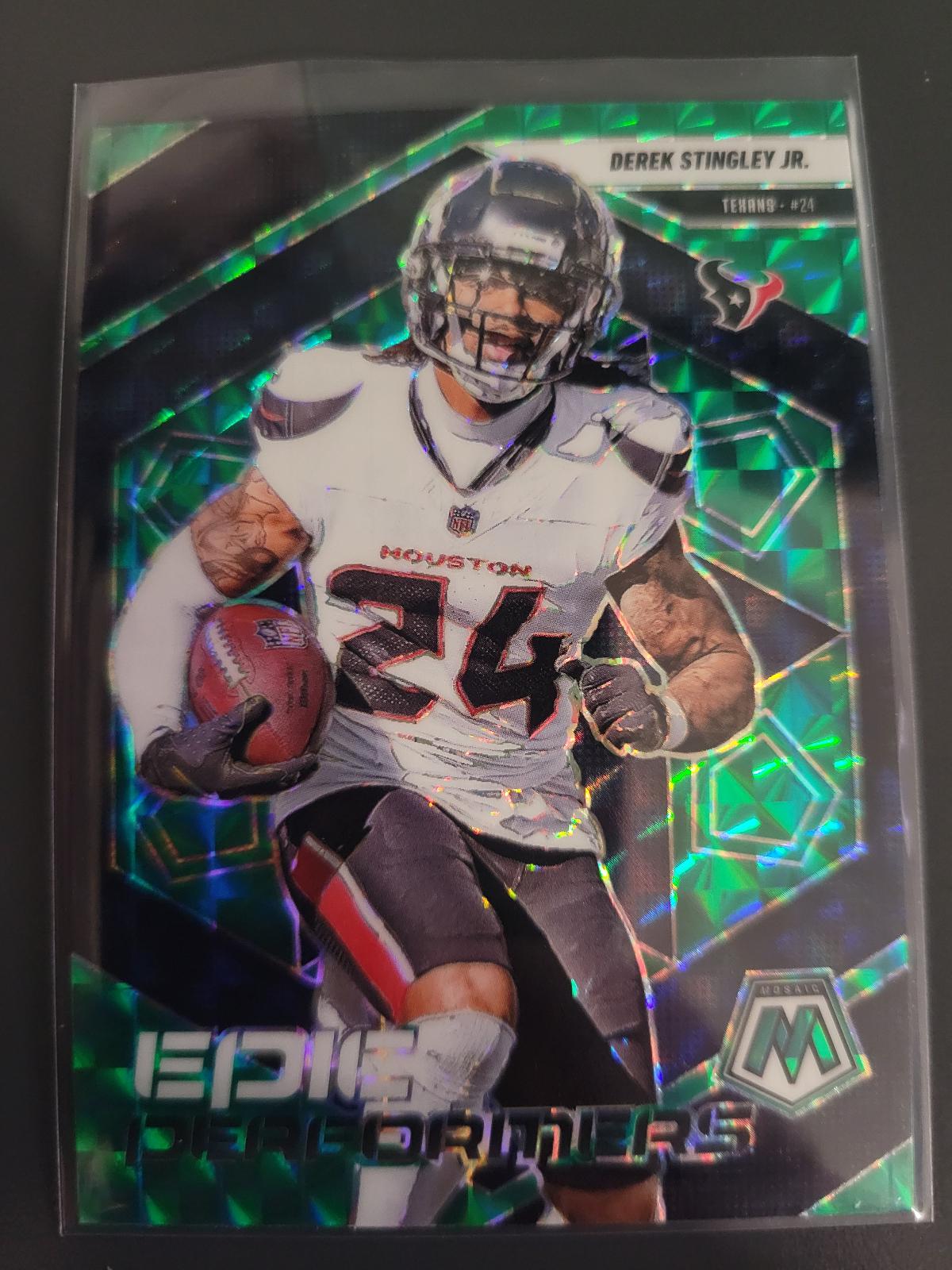 Derek Stingley Jr. [Mosaic Green] #6 Prices | 2025 Panini Mosaic