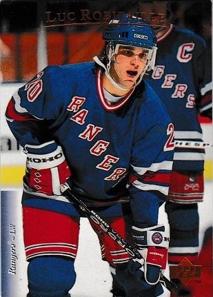 Luc Robitaille #8 Hockey Cards 1995 Upper Deck