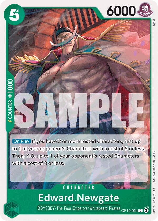 Edward.Newgate OP10-024 One Piece Royal Blood