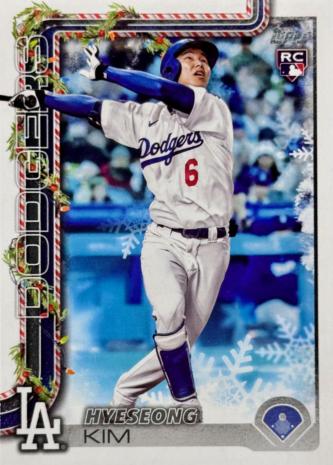 Hyeseong Kim #H174 Prices [Rookie] | 2025 Topps Holiday | Baseball