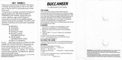 Full Cover Back | Buccaneer ZX Spectrum