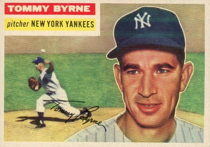 Tommy Byrne #215 Baseball Cards 1956 Topps