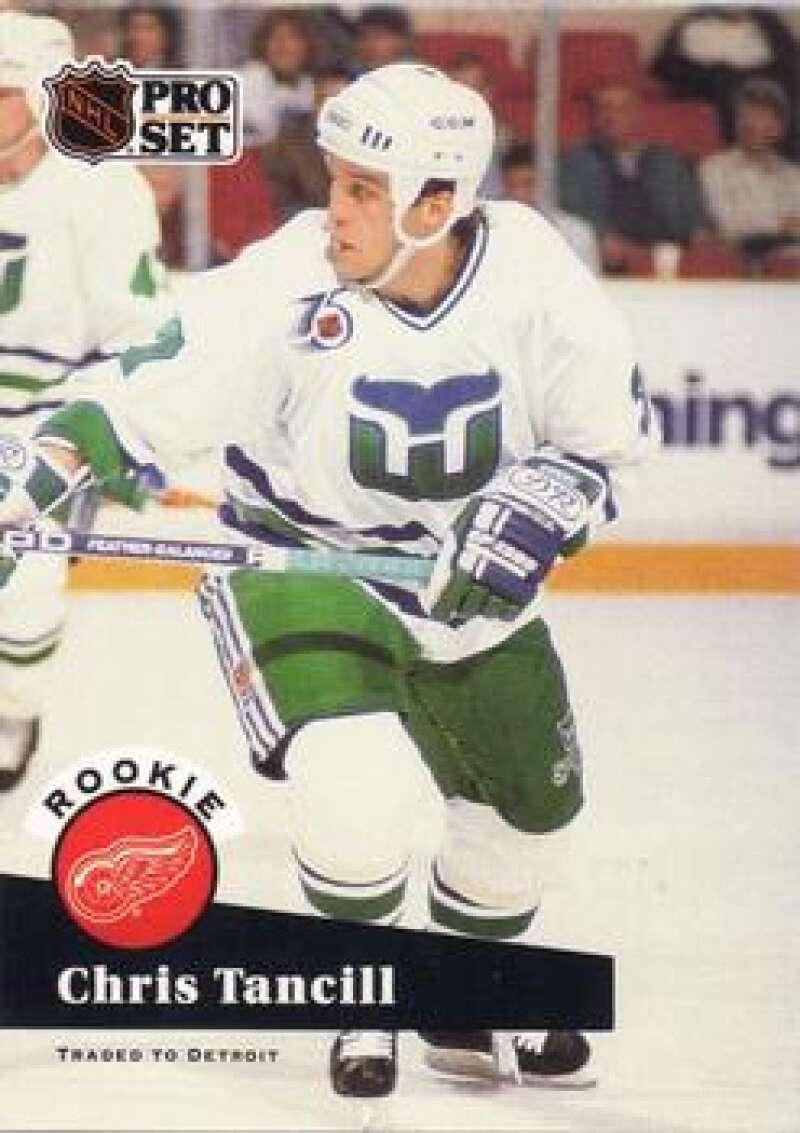 Chris Tancill #539 1991-92 Pro Set Hockey