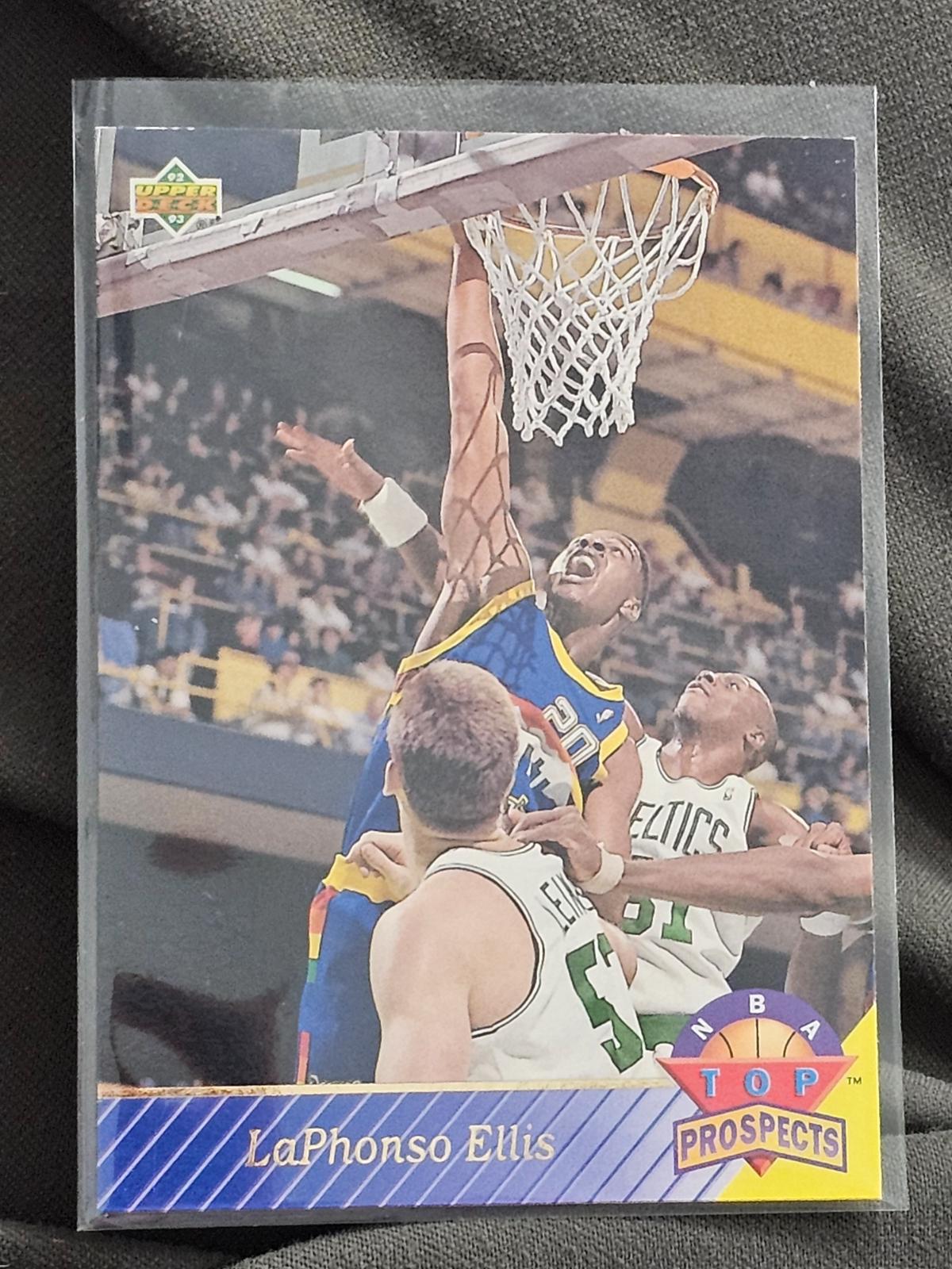 La Phonso Ellis #460 Basketball Cards 1992 Upper Deck