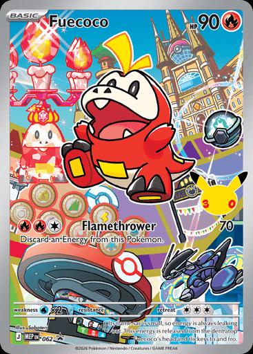 Fuecoco #62 Pokémon Card from Pokemon Promo Set 