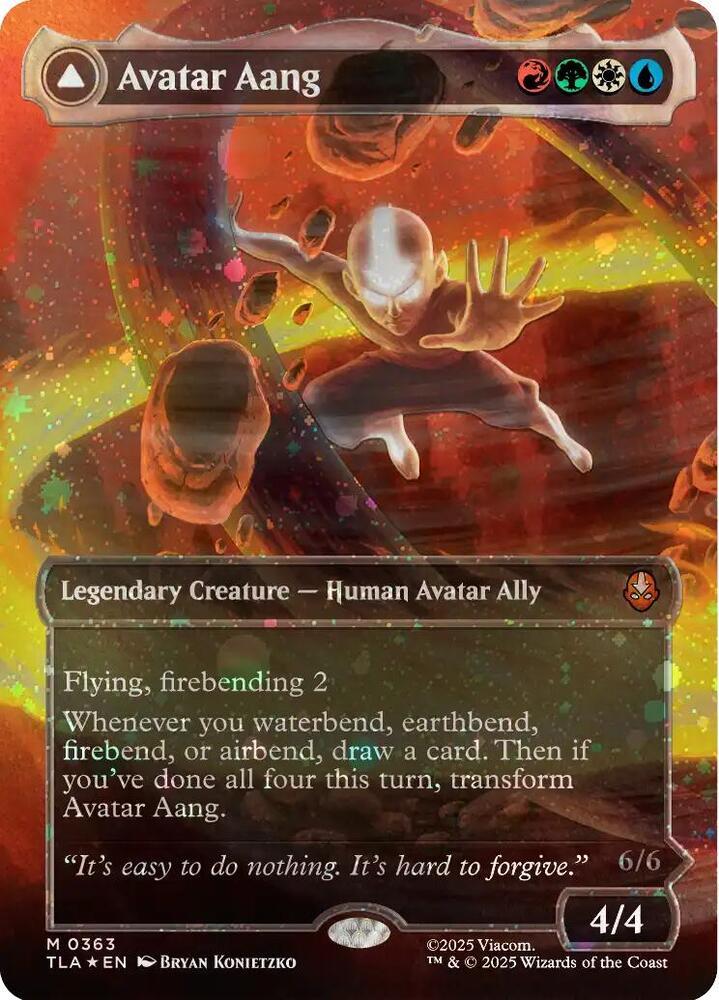 Avatar Aang [Raised Foil]