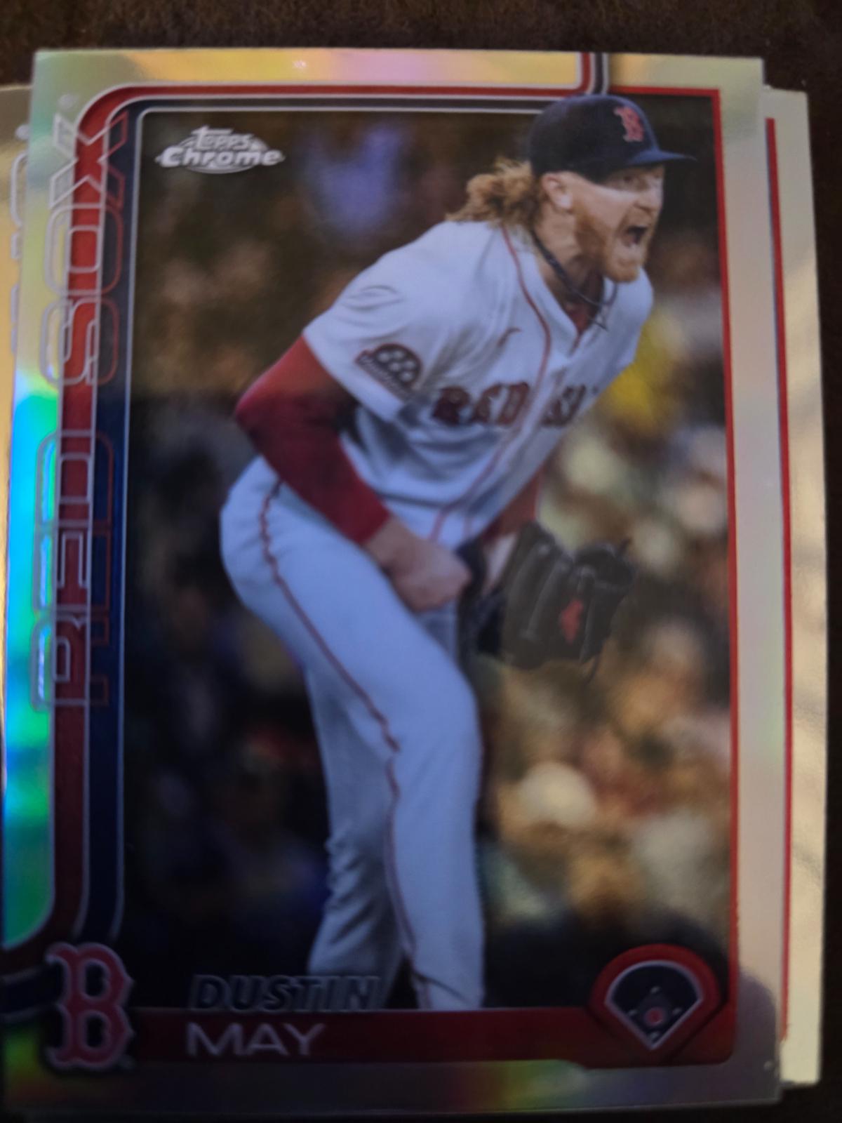 Dustin May [Refractor] #USC80 Prices | 2025 Topps Chrome Update ...