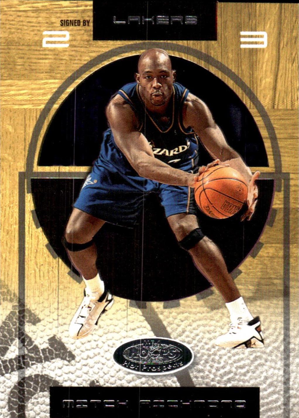 Mitch Richmond #60 2001 Hoops Hot Prospects Basketball
