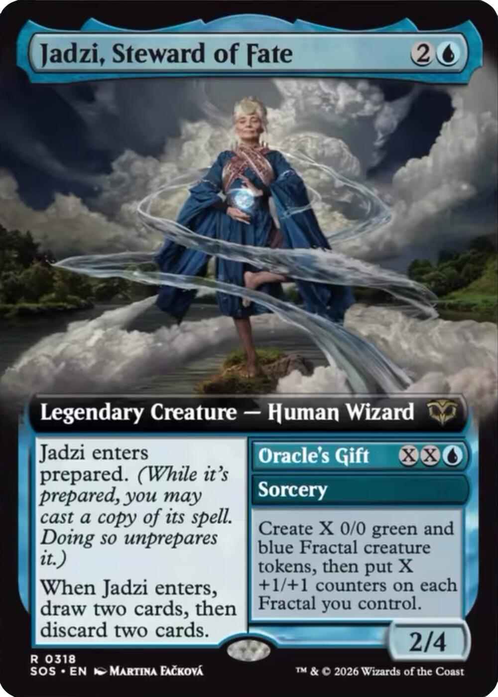 Jadzi, Steward of Fate [Extended Art Foil] #318