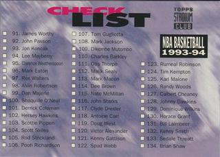 Checklist 91-180