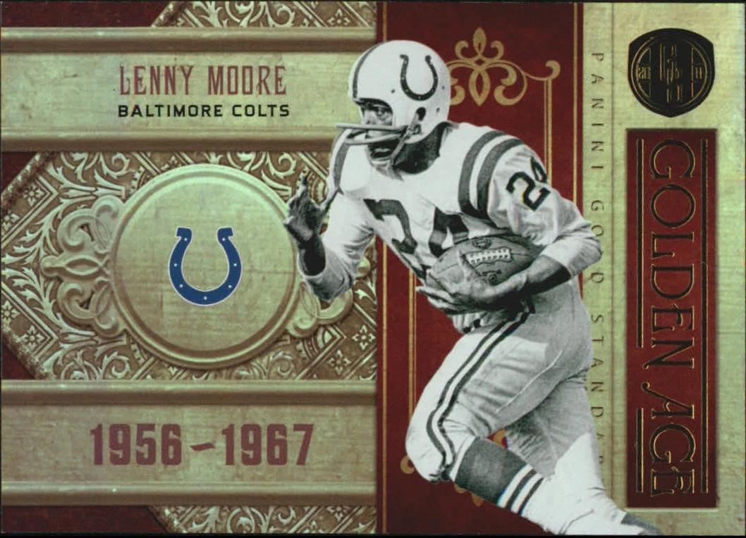 Lenny Moore #9 2011 Panini Gold Standard Golden Age Football