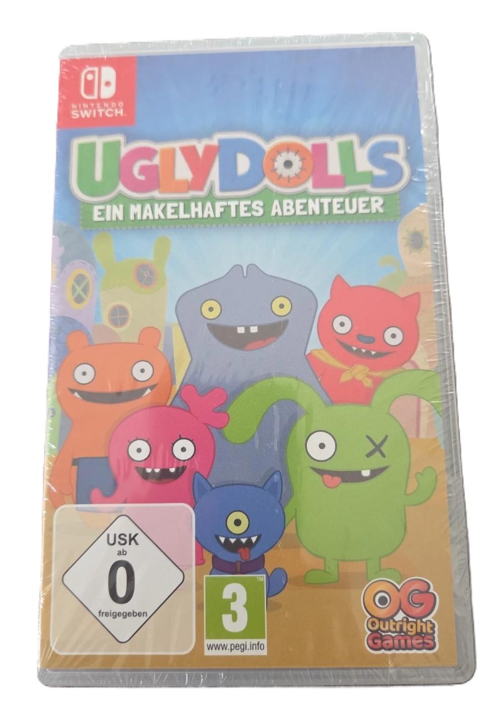 Carátula de Ugly Dolls: An Imperfect Adventure para Switch (edición PAL España)