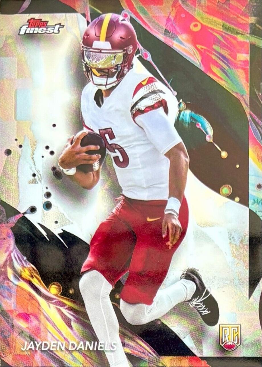 Jayden Daniels #167 Football Cards 2024 Topps Finest