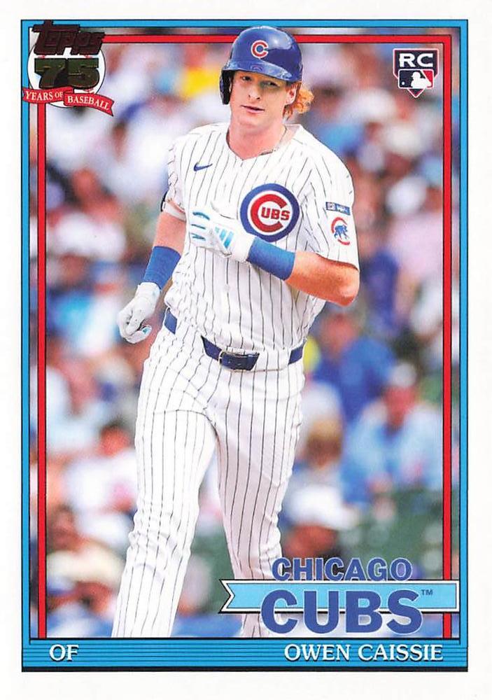 Owen Caissie #T91-10 Prices [Rookie] | 2026 Topps 1991 | Baseball 