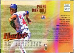 Back Side | Pedro Martinez [Refractor] Baseball Cards 1997 Finest