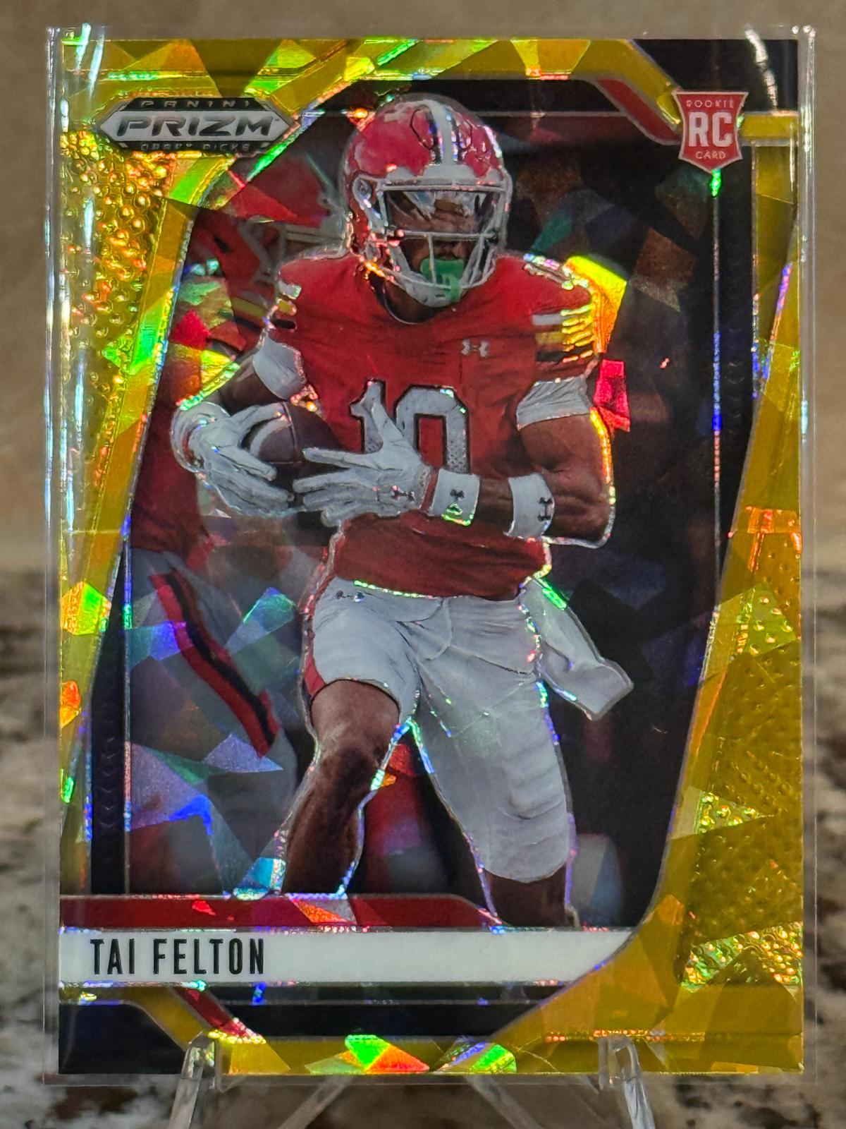 Tai Felton #36 2025 Panini Prizm Draft Picks Football