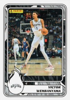 Victor Wembanyama #63 2024 Panini NBA Sticker & Card Collection Card