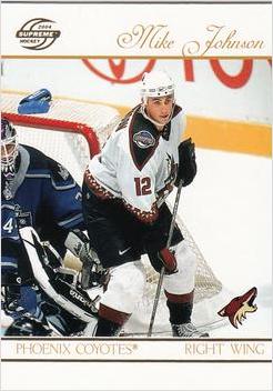 Mike Johnson #77 2003 Pacific Supreme Hockey