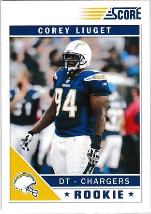 Corey Liuget #322 Football Cards 2011 Panini Score