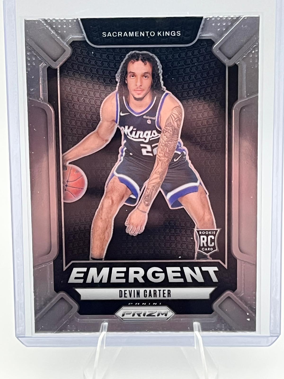 Devin Carter #9 Basketball Cards 2024 Panini Prizm Emergent