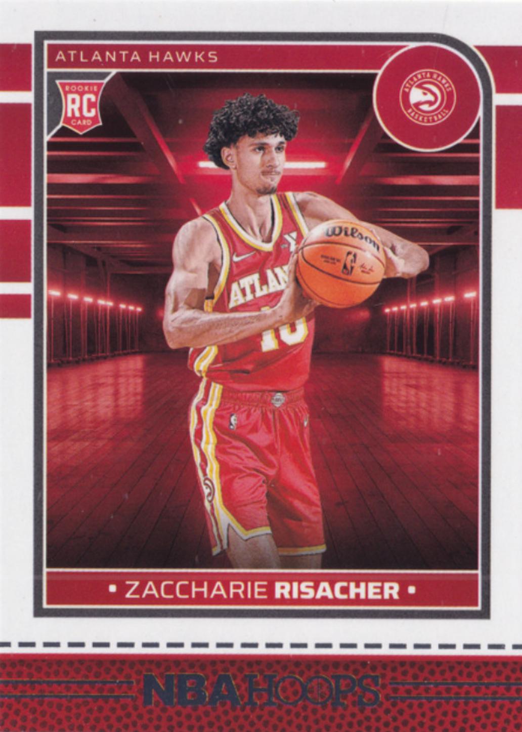 Zaccharie Risacher #231 Basketball Cards 2024 Panini NBA Hoops