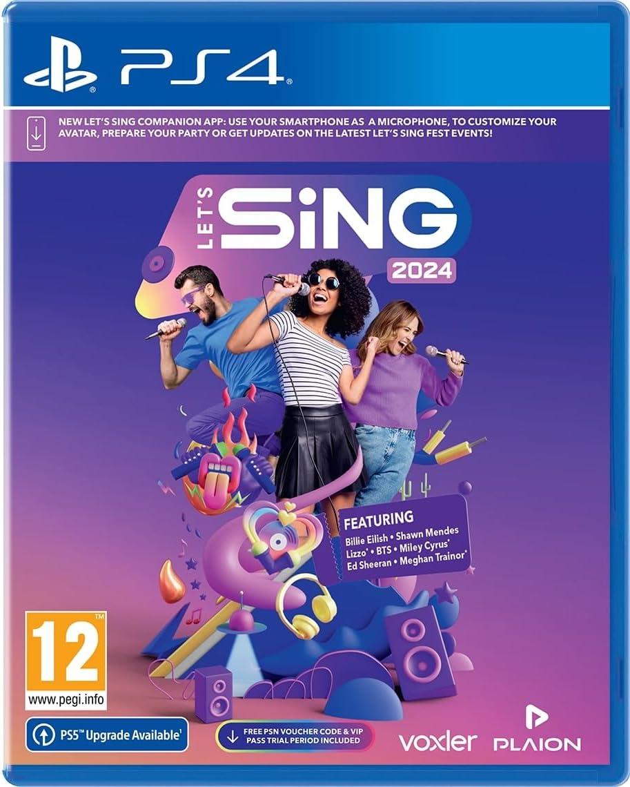 Let's Sing 2024 PAL Playstation 4
