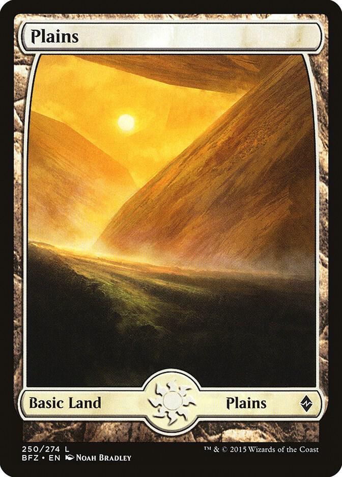 Plains [Full Art Foil] (Magic Battle for Zendikar)