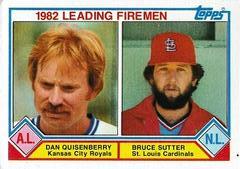 1982 Leading Firemen: Dan Quisenberry / Bruce Sutter
