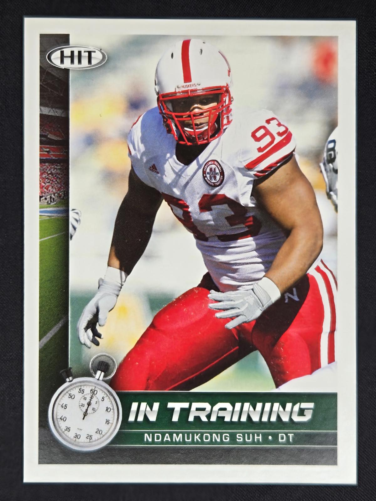 Ndamukong Suh #68 2010 Sage Hit Football