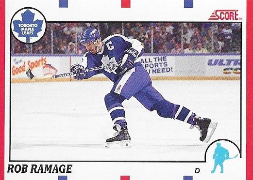 Rob Ramage #36 Hockey Cards 1990 Score Canadian