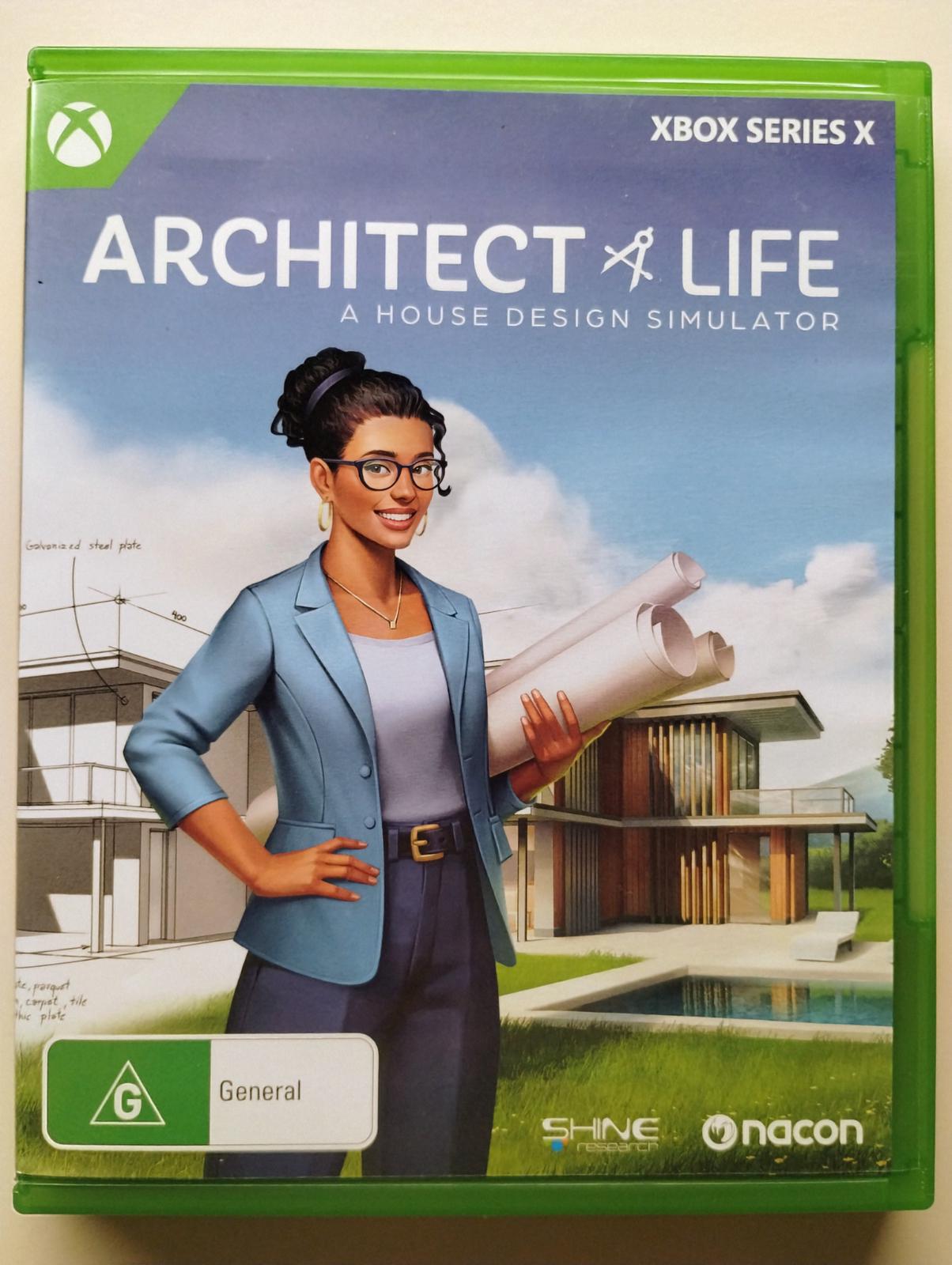 Carátula de Architect Life: A House Design Simulator para Xbox Series X (edición PAL España)