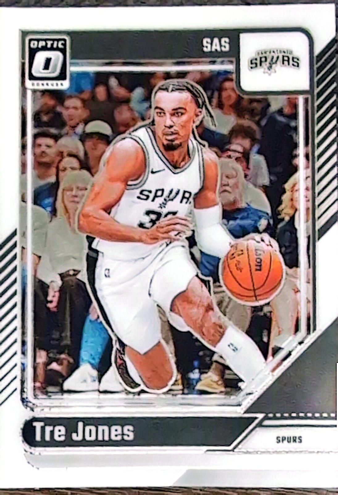 Tre Jones #112 2024 Panini Donruss Optic Basketball