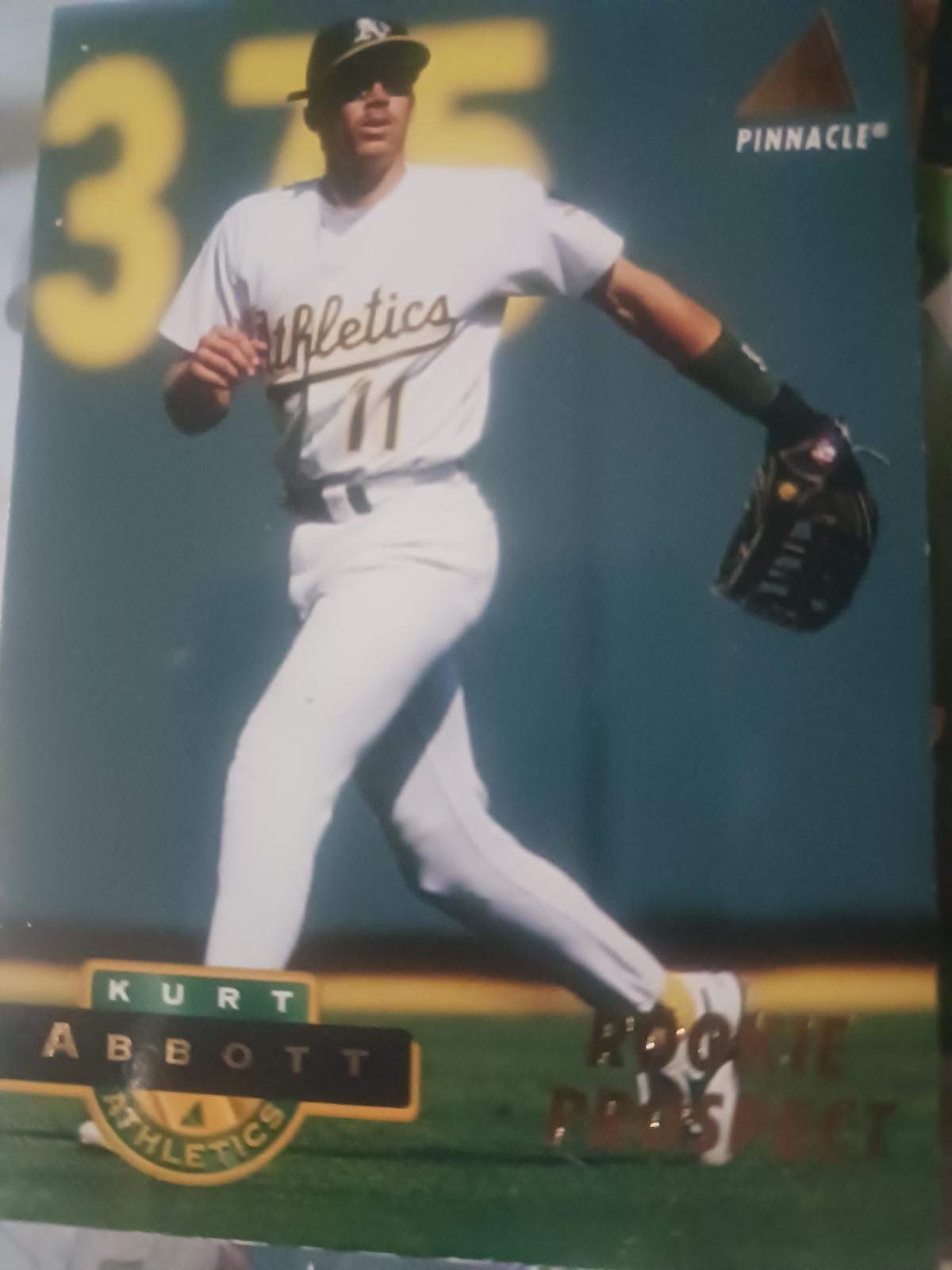 kurt abbott #226 Baseball Cards 1994 Pinnacle
