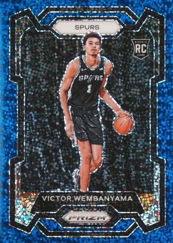 Victor Wembanyama [Blue Sparkle] #136 Prices | 2023 Panini Prizm