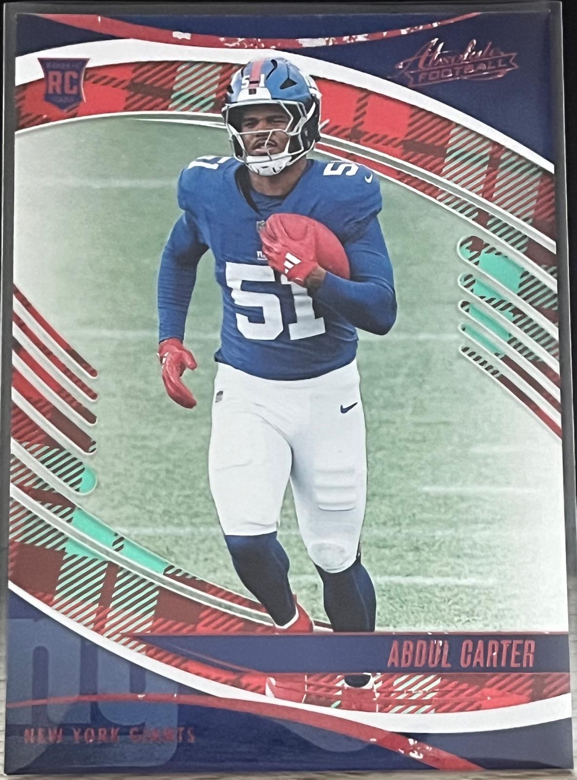 Abdul Carter #101 2025 Panini Absolute Countdown Calendar Football