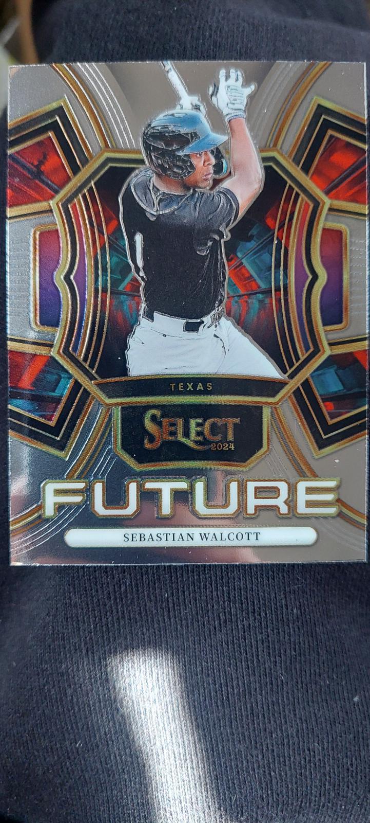 Sebastian Walcott #9 Baseball Cards 2024 Panini Select Future